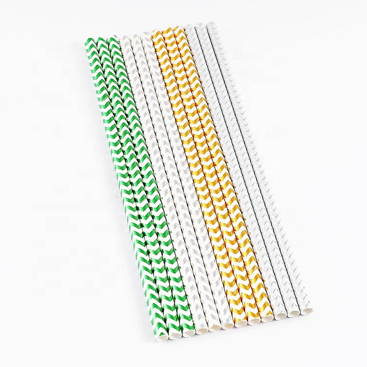 Paper straw wavy