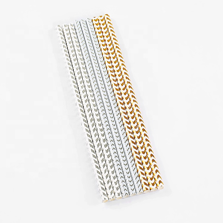 Paper straw wavy