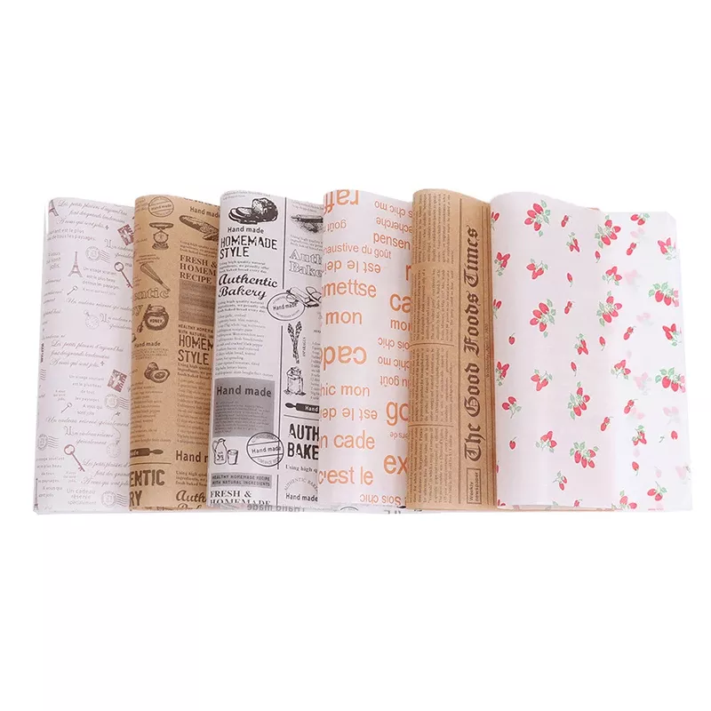 Sandwich Paper Wrapping